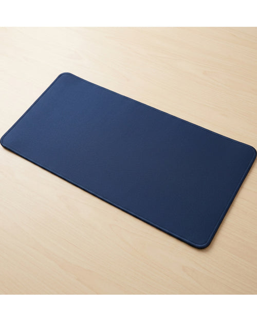 Ymvbd Extended Micro-Weave Desk Mat 850 x 350 mm Navy - Lifestyle view