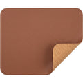 Ymvbd Reversible PU Leather Cork Mouse Pad Clay Brown - Product view