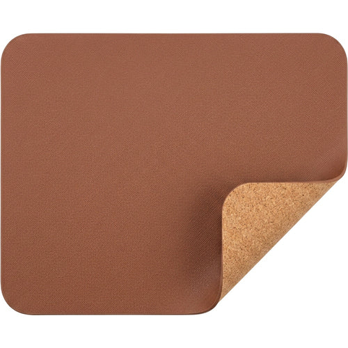 Ymvbd Reversible PU Leather Cork Mouse Pad Clay Brown - Product view